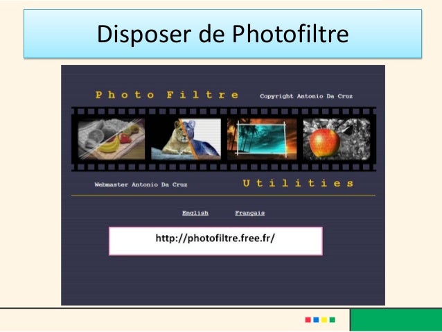 TÉLÉCHARGER PHOTOFILTRE 6.5.3